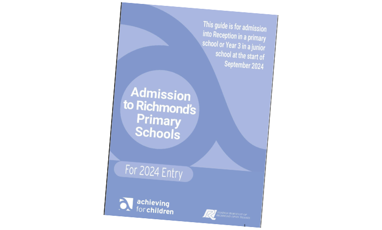 School admissions booklet 2024
