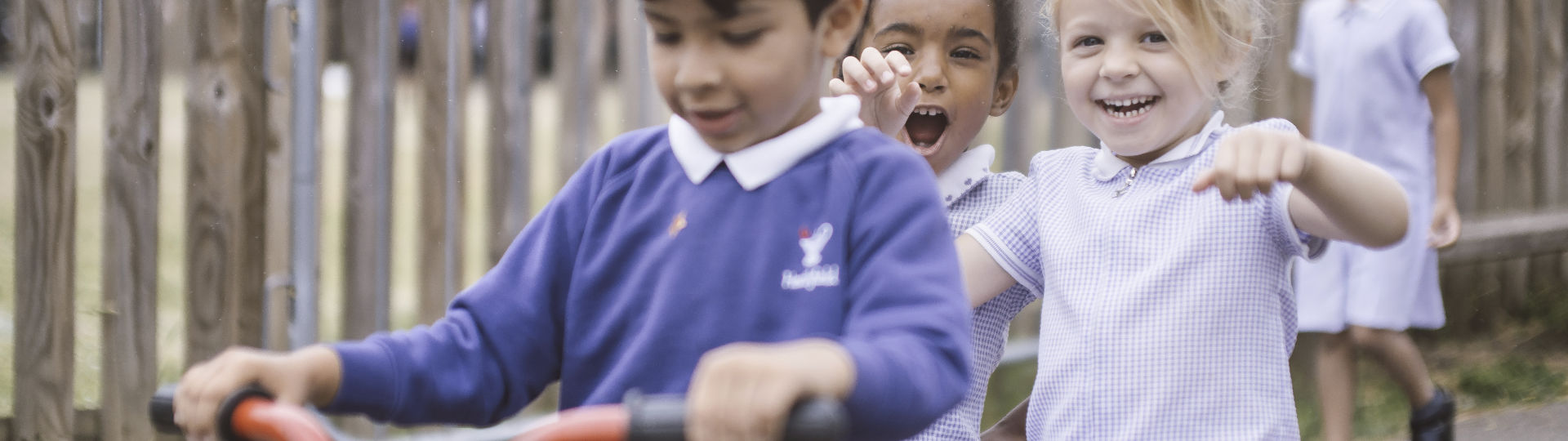 Heathfield Infant School. Outside.