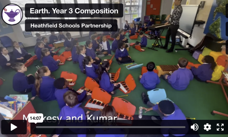 Year 3 composition - Earth.